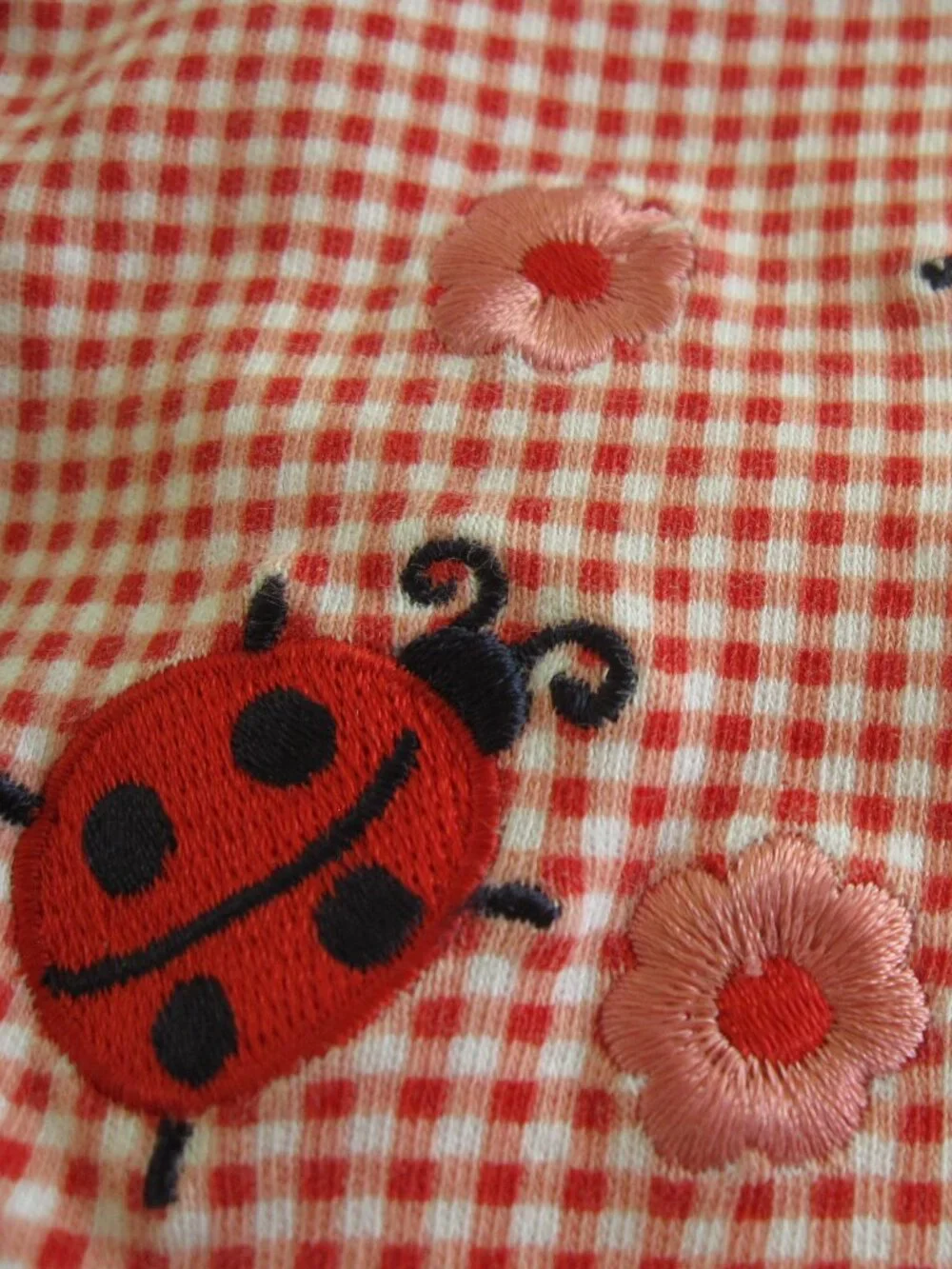 Gymboree ladybug print reverses
