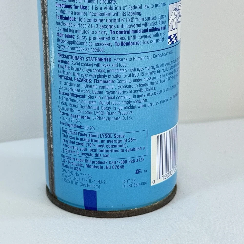 Lysol new vintage