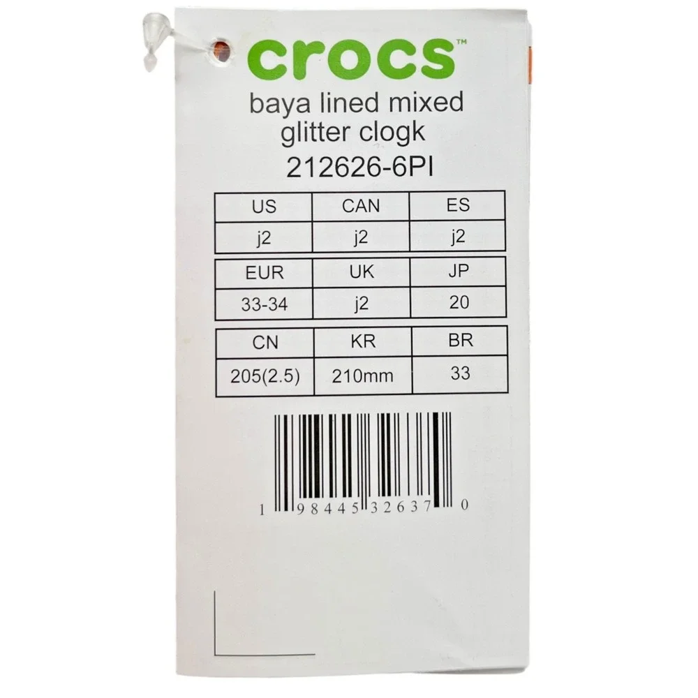 CROCS new tags