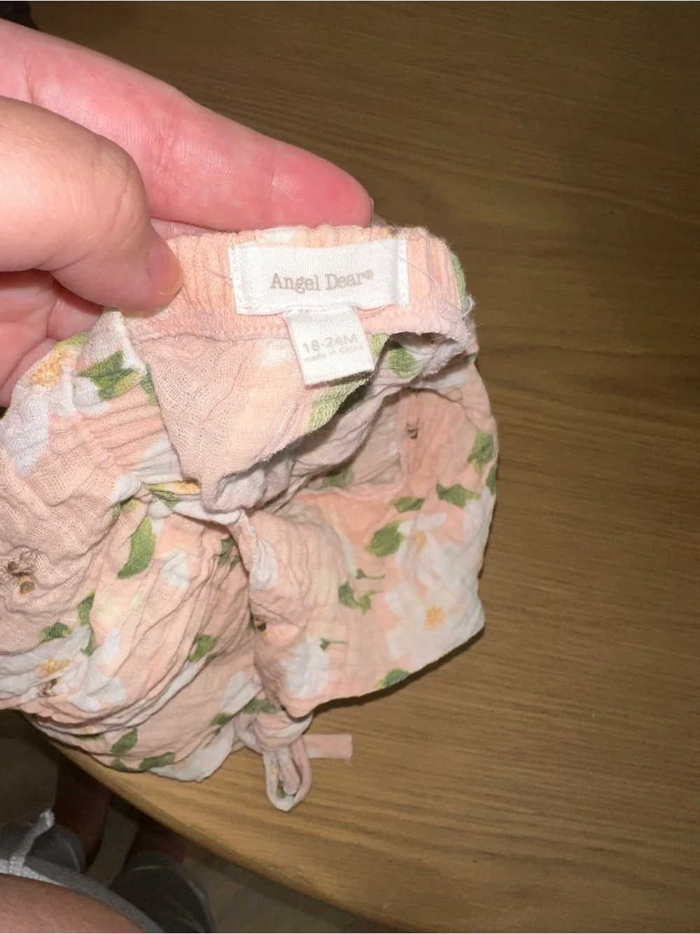 Angel Dear snap closures
