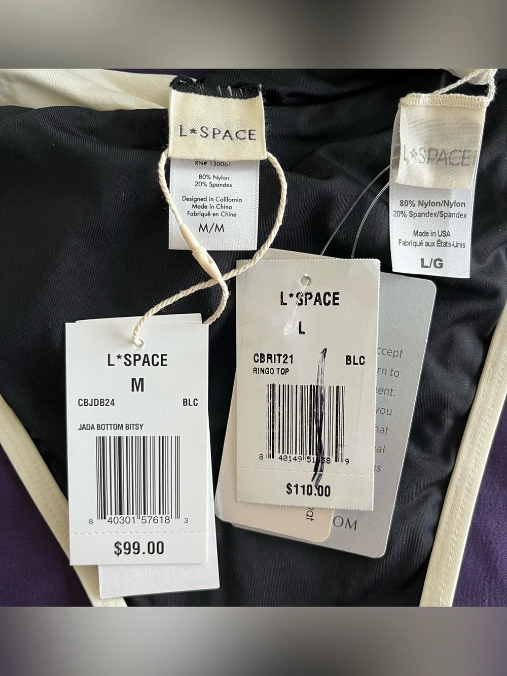 l*space nwt bikini