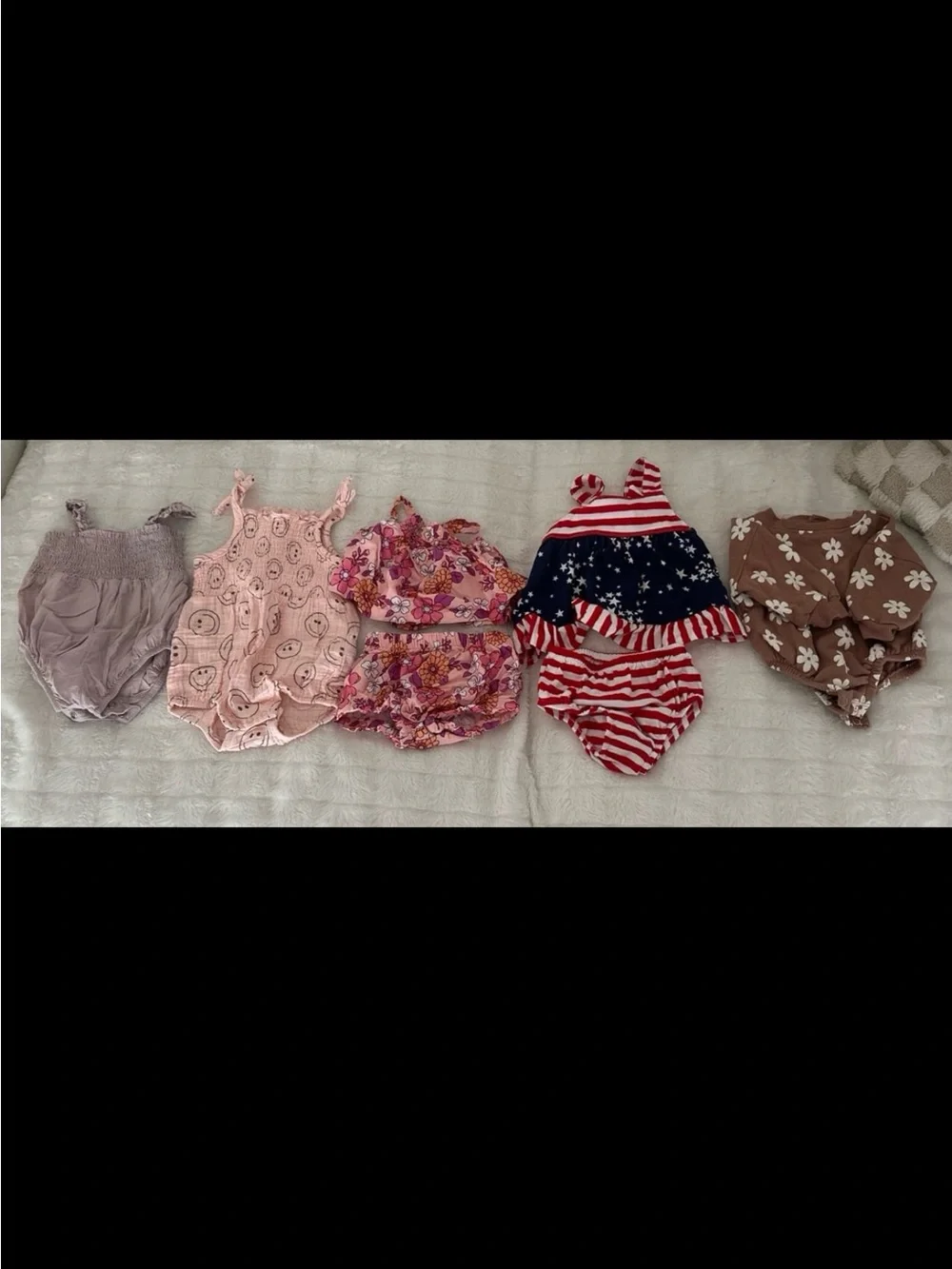 Baby girls summer bundle 0-3 & newborn
