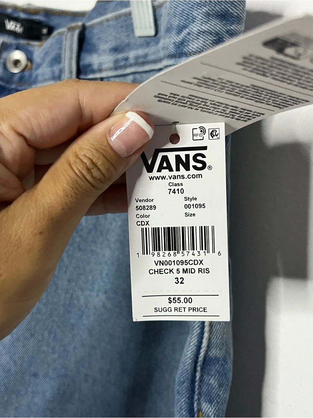 Vans new check