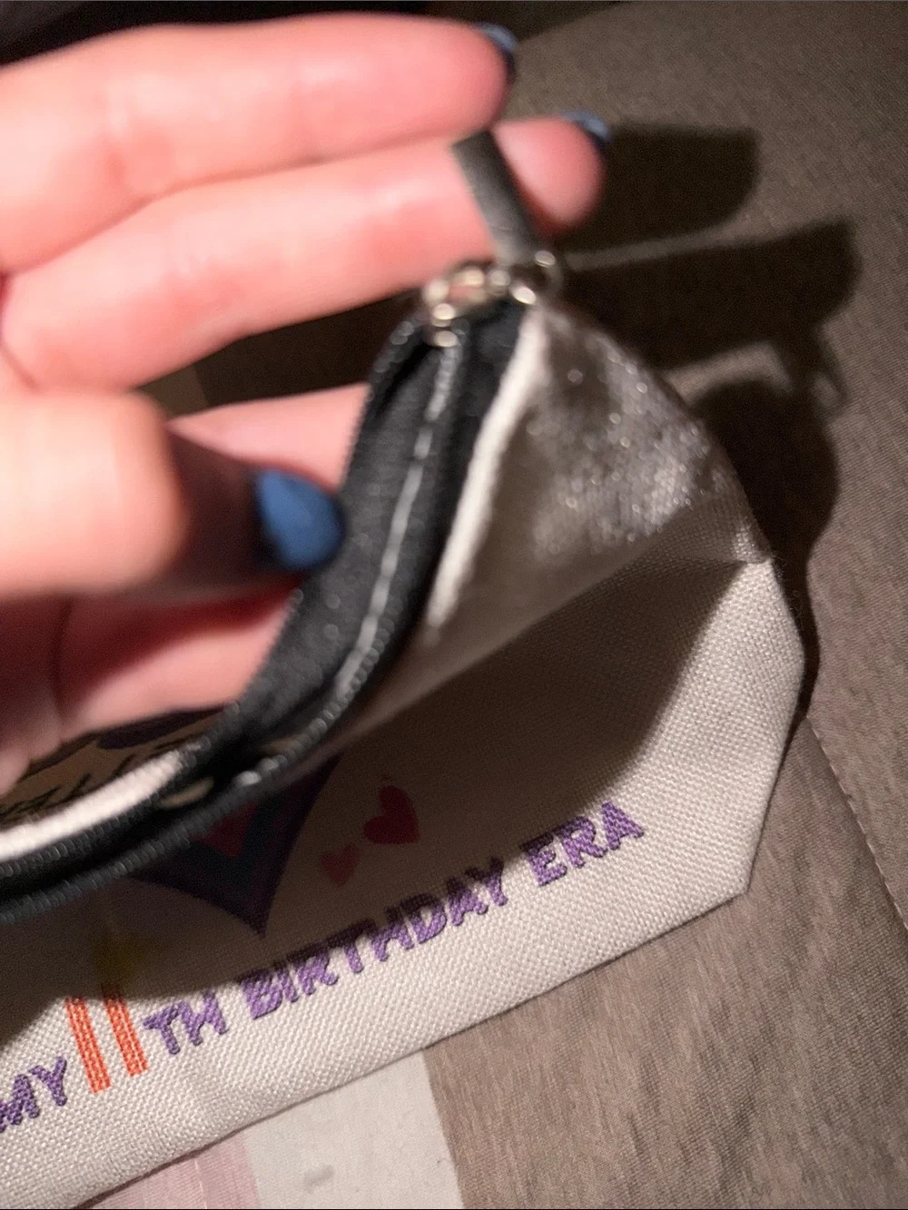Target canvas pouch
