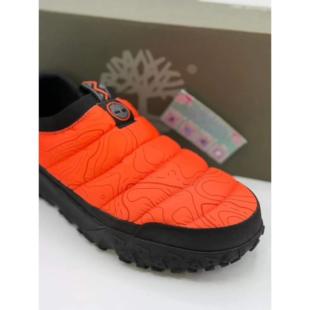 Timberland GreenStride Motion 6‎ Puffer Slip-On Orange Topo Men's 11.5 M NWOB