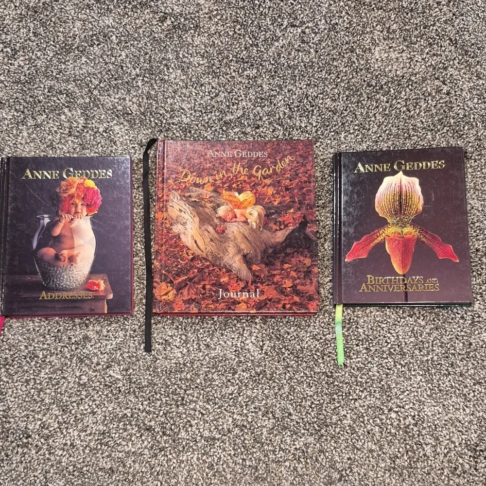 Anne‎ Geddes Hardcover Address Book, Journal & Anniversaries Set, Ruled Pages