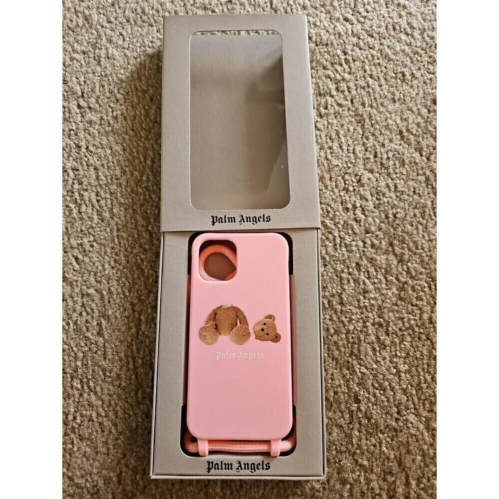 Palm Angels Kill The Bear iPhone 12 Mini Phone Case Pink