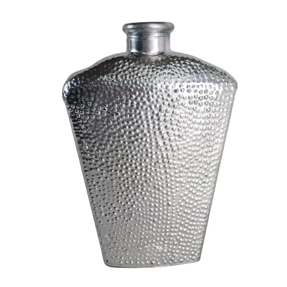 Vtg Metallic‎ Silver 8