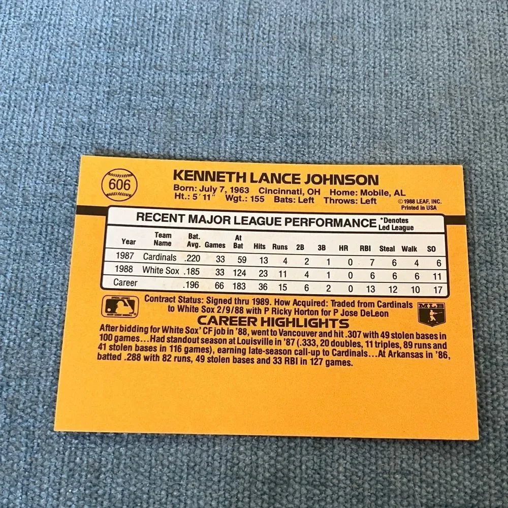 Donruss see pictures