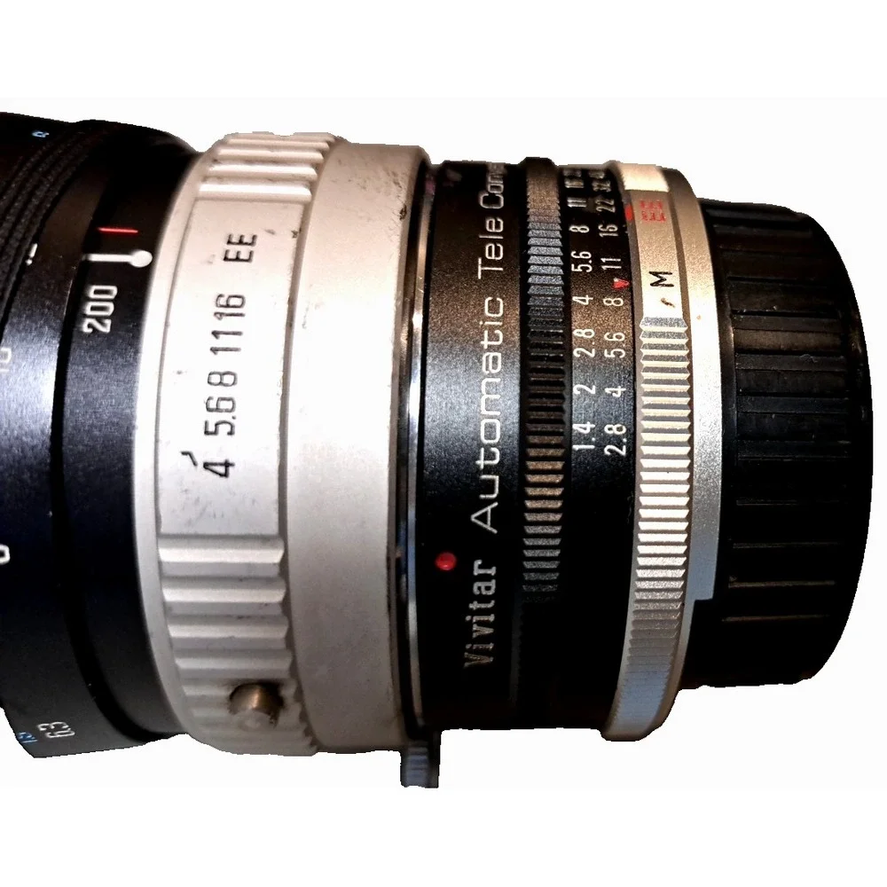 Hoya HMC‎ 80-200mm f/4 Zoom Lens Pentax Mount Clean Clear Lens 2 Caps