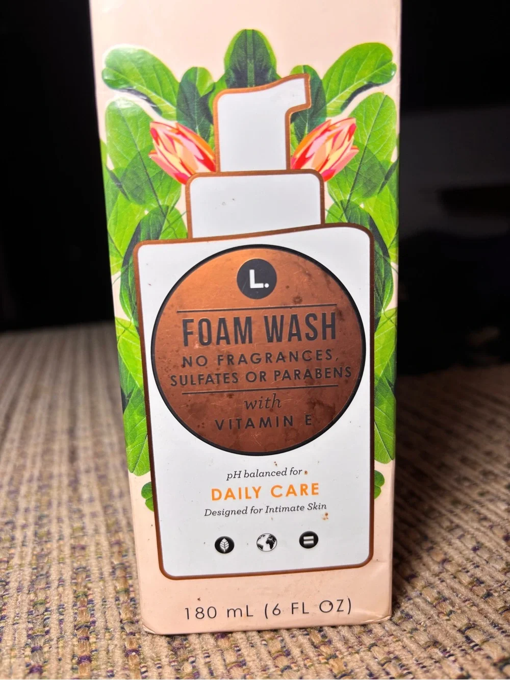 L. foam wash