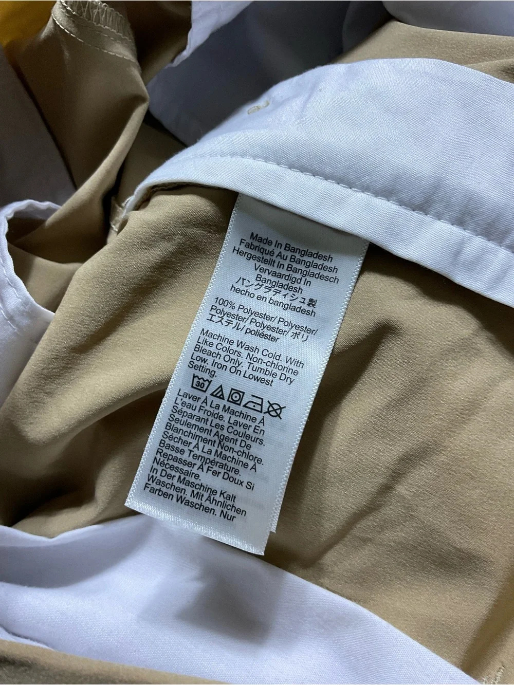J. Crew approximate measurements