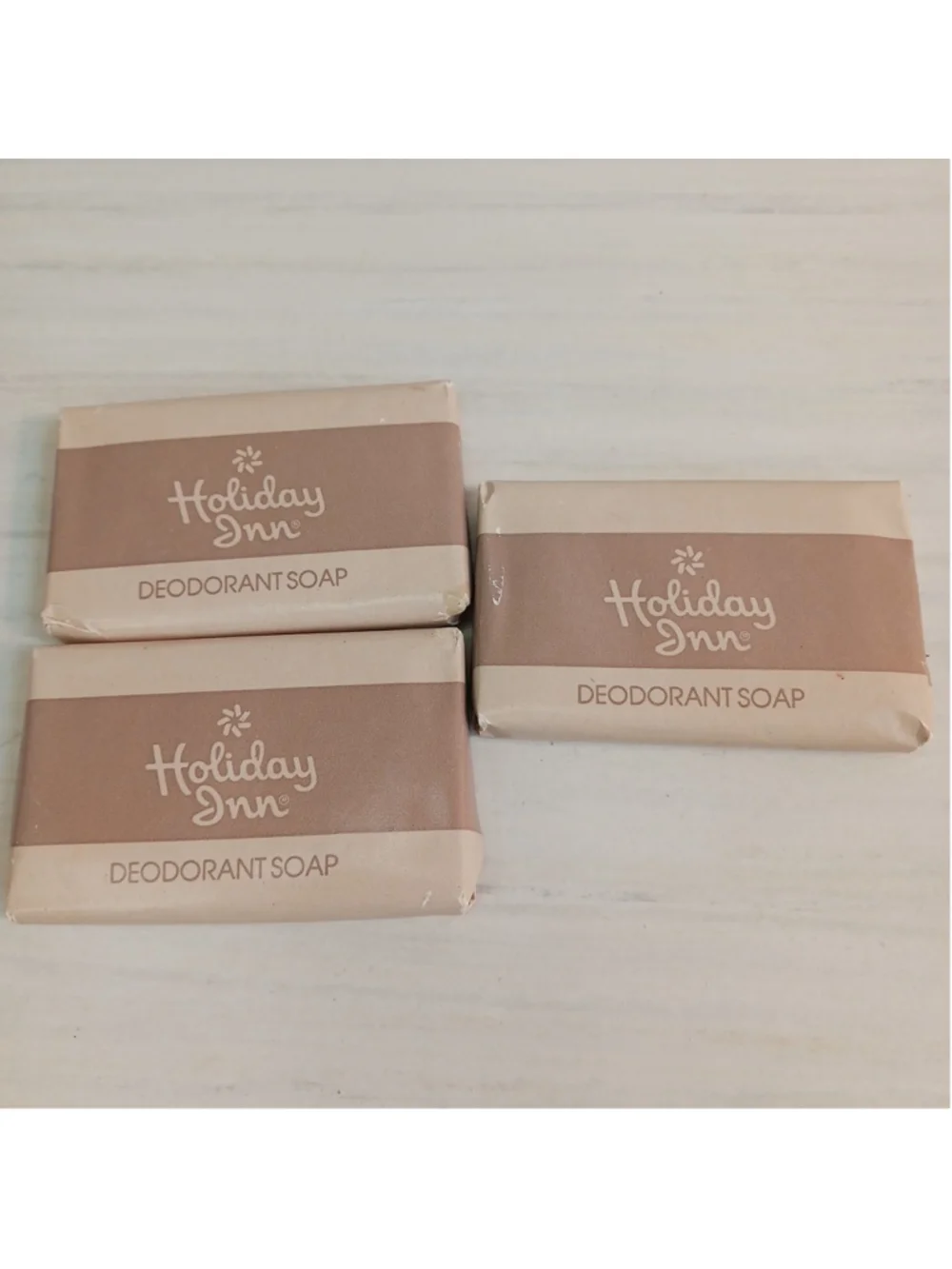 Holiday Inn Bar Soap Lot 3 Unopened Vintage Collectible Prop