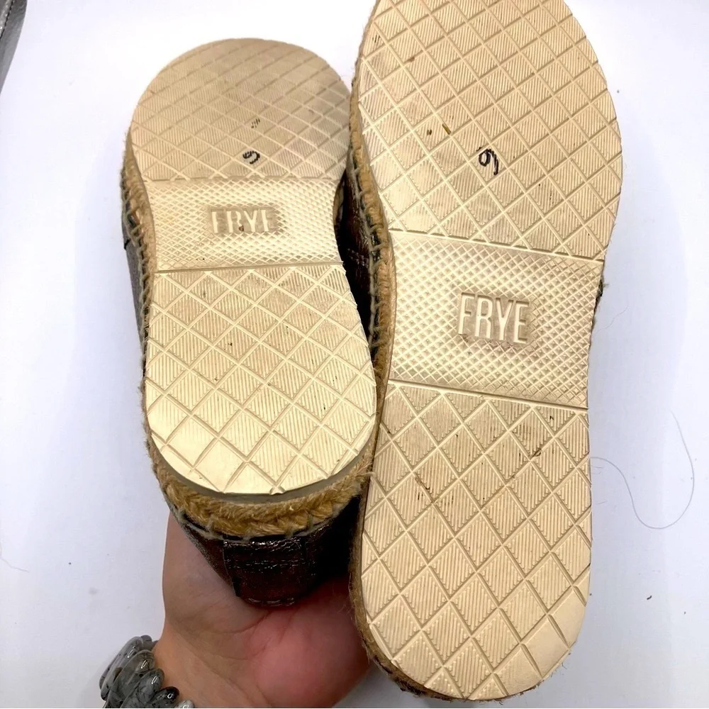 Frye isabel metallic