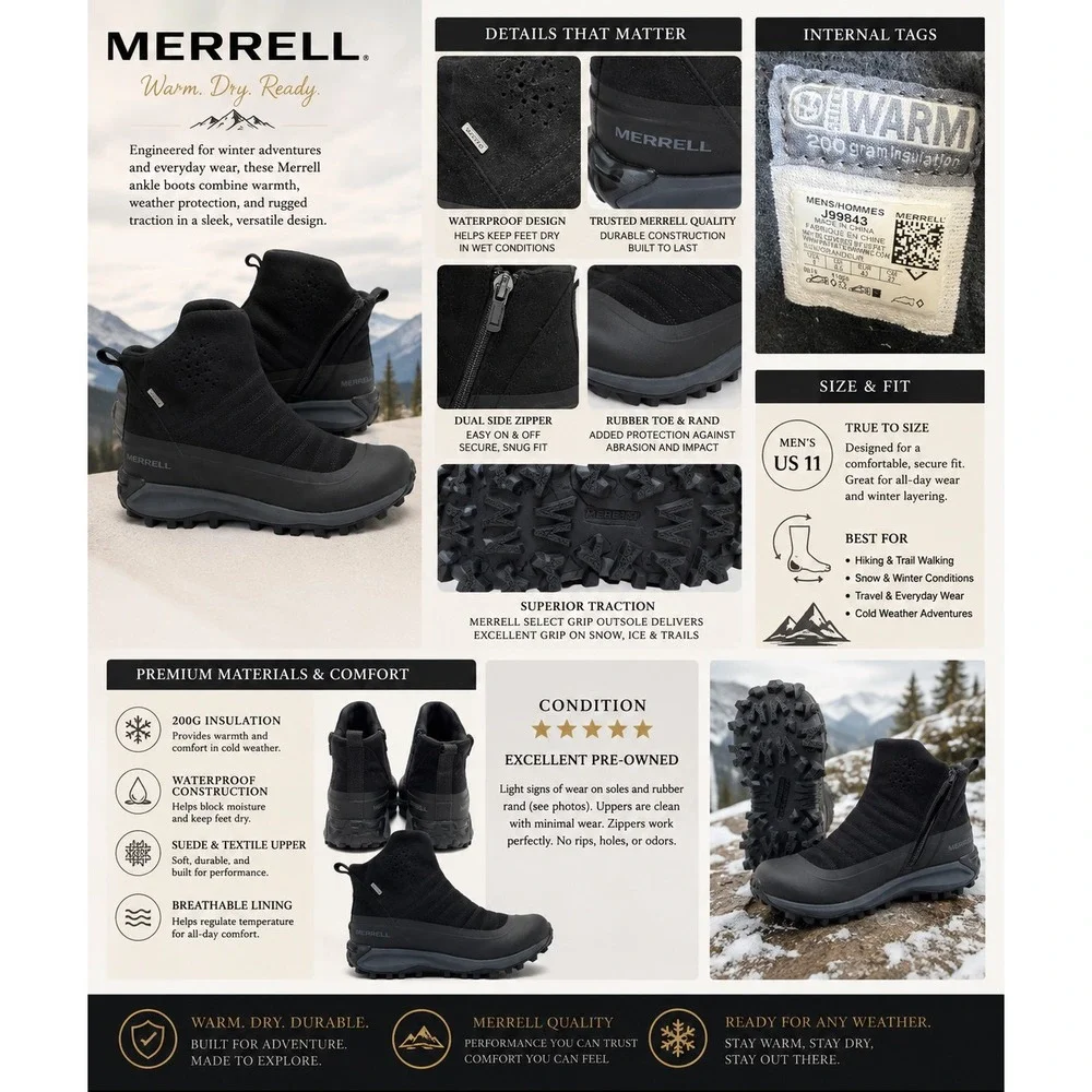 Merrell take cold