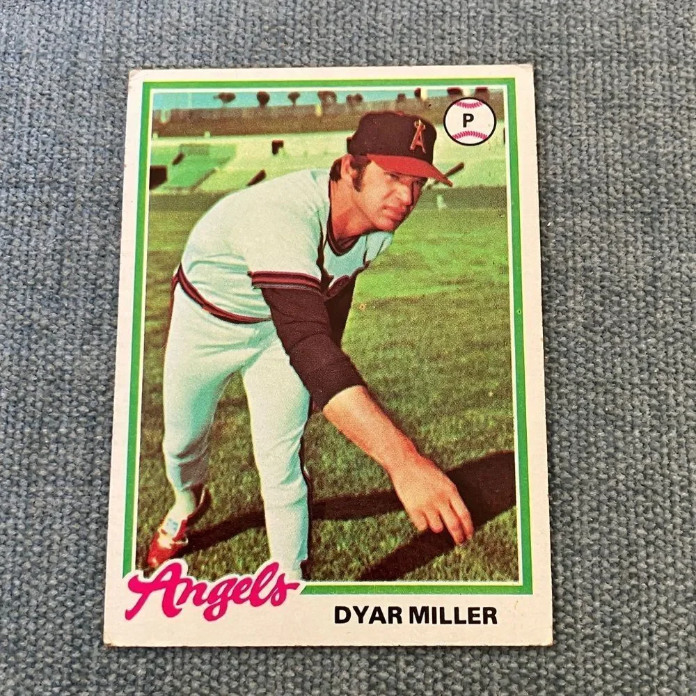 1978 Topps Anaheim Angels Baseball Card Trading Card