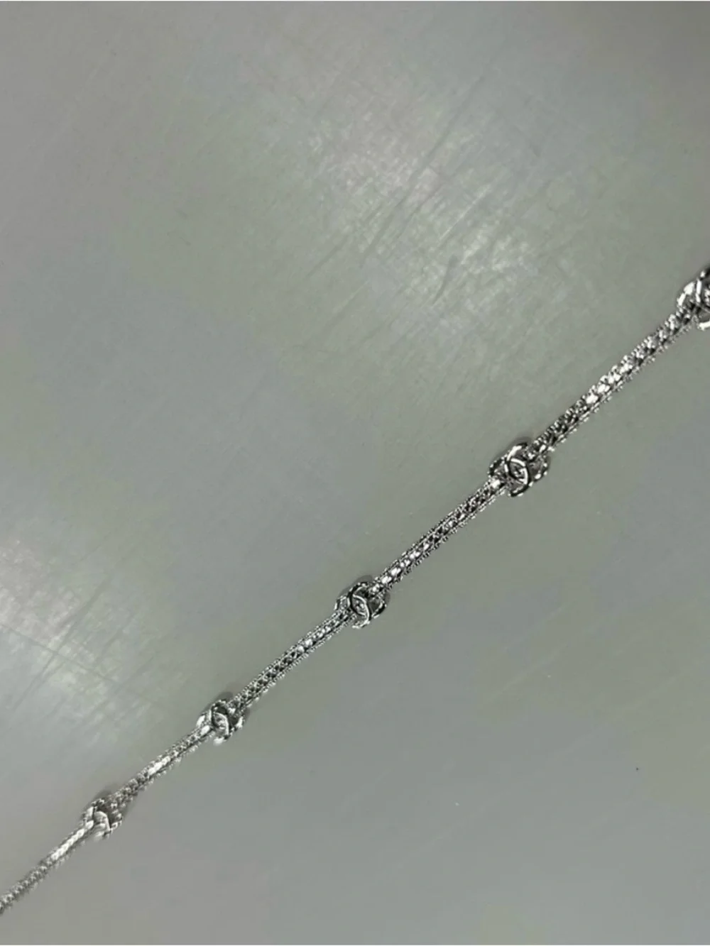 CHANEL delicate choker