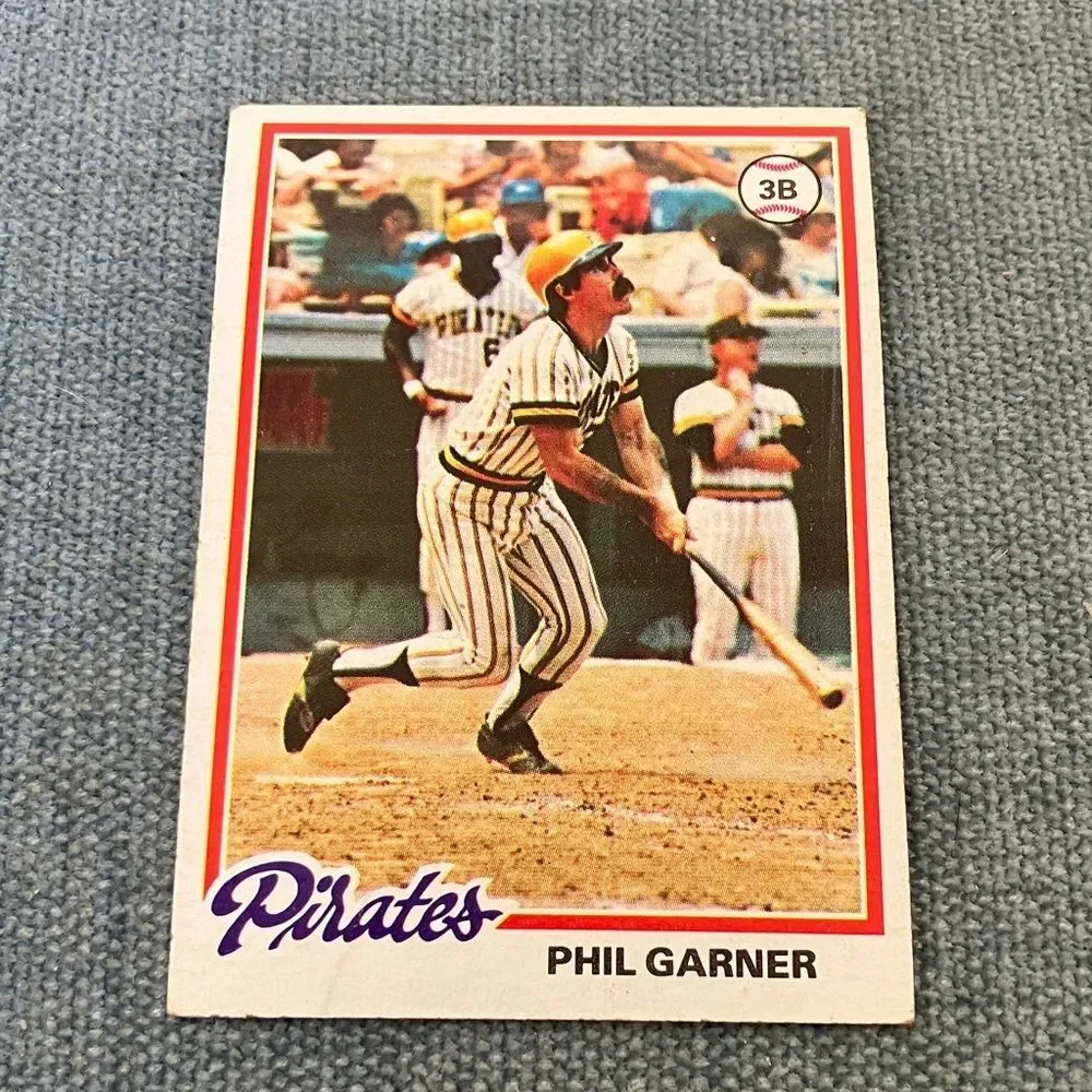 1978 Topps Pittsburgh Pirates Baseball Card Trading Card