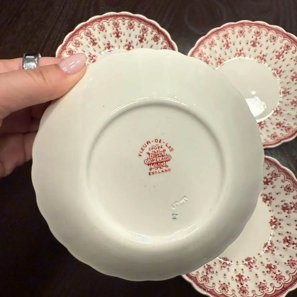 Spode fleur de