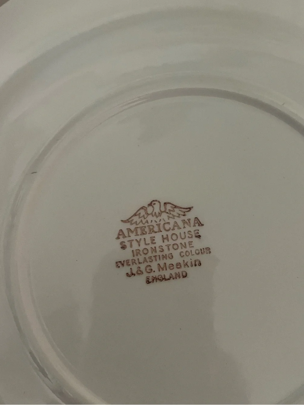 Vintage decorative dinner