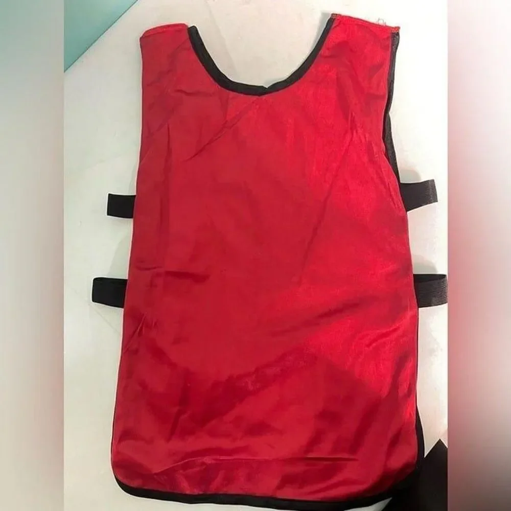 Large Dog red and black‎ vest