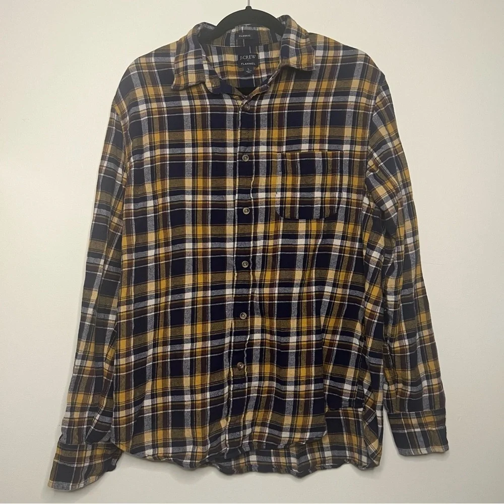 J. Crew 100% features flannel