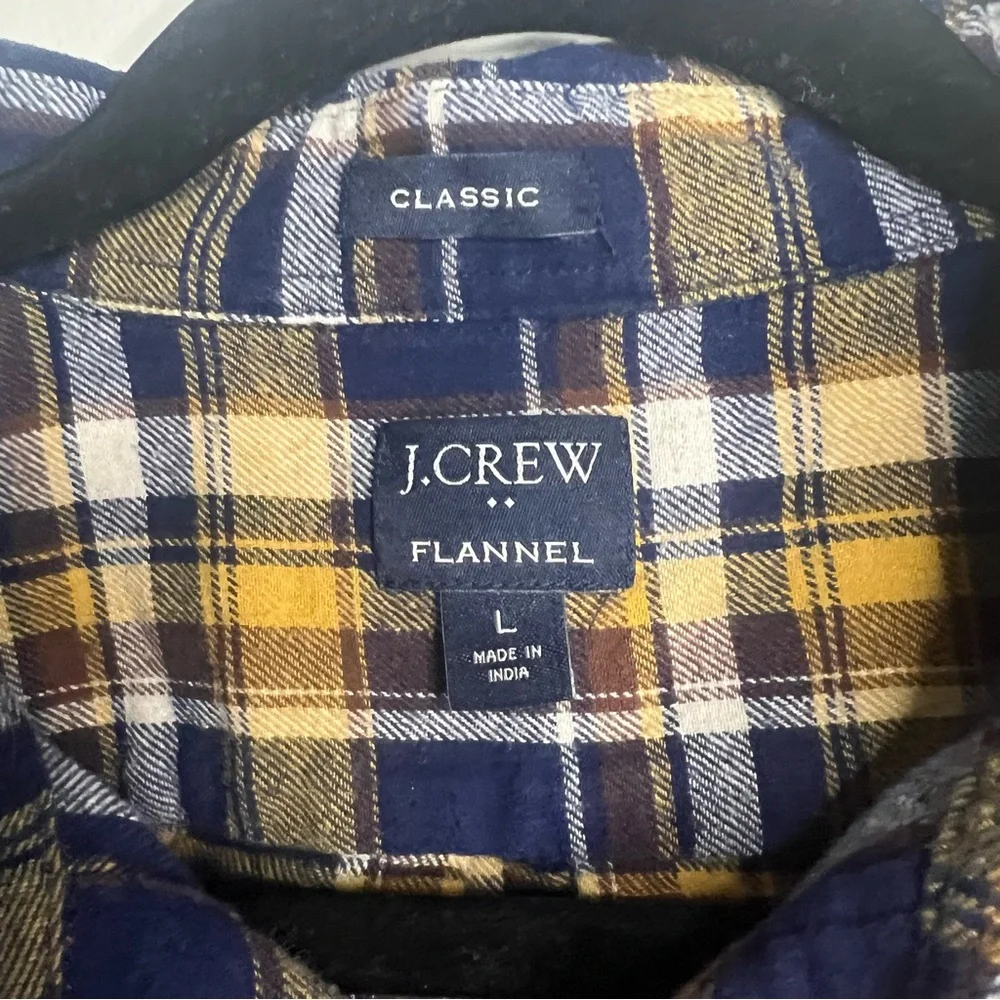 J. Crew single yellow classic