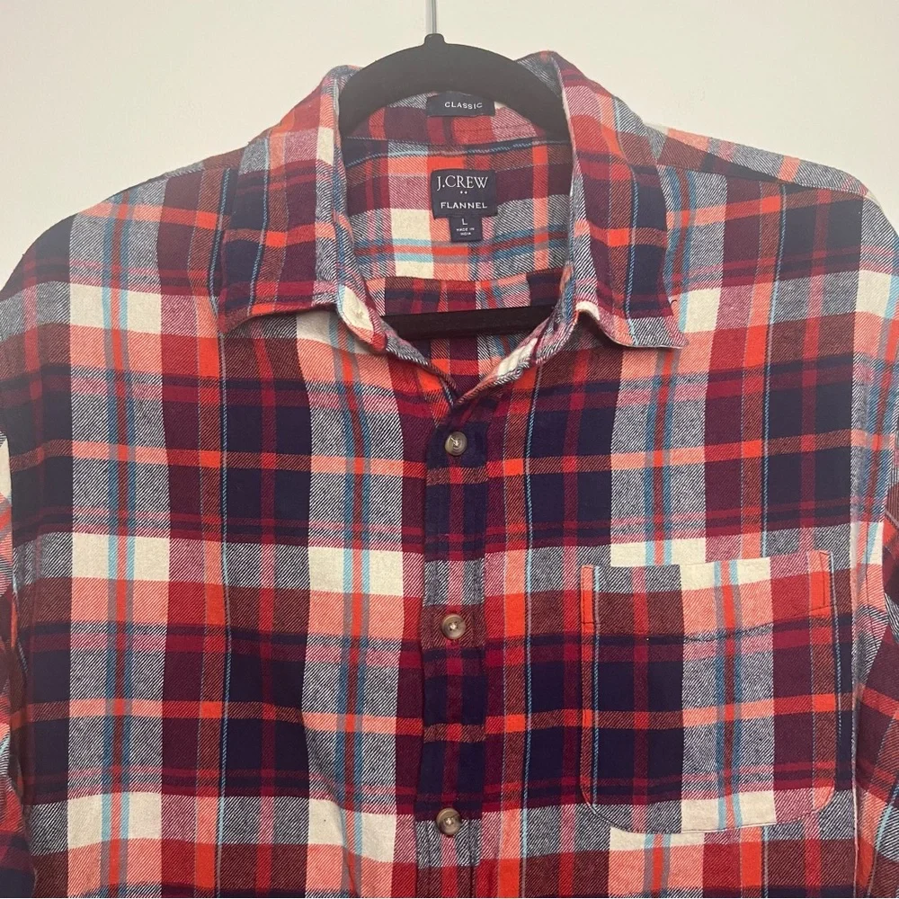 J. Crew front material fabric