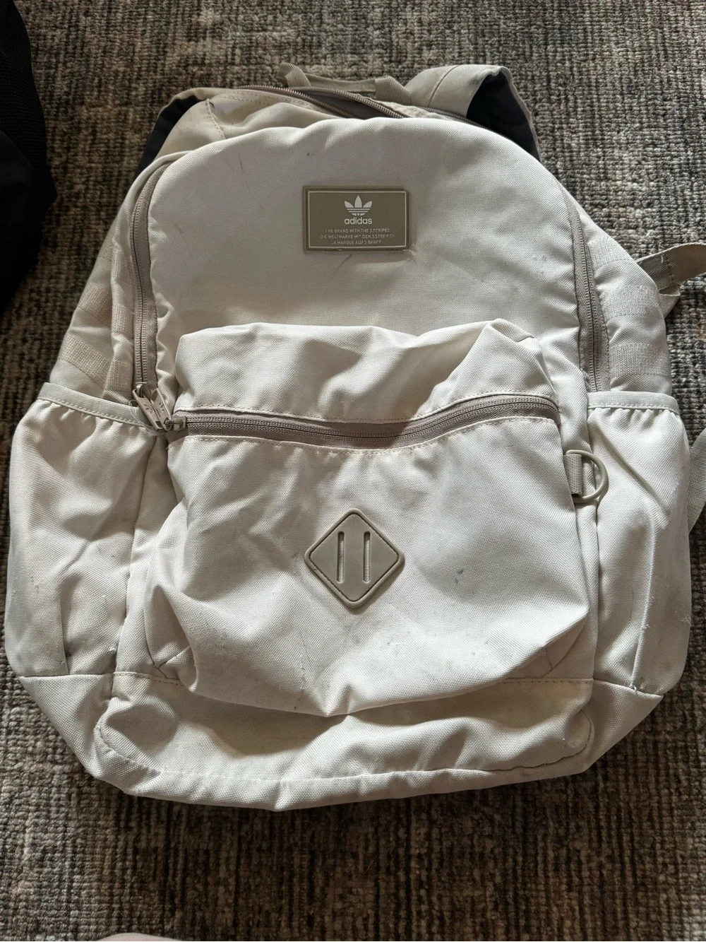 adidas Cream Backpack - Casual Everyday Pack