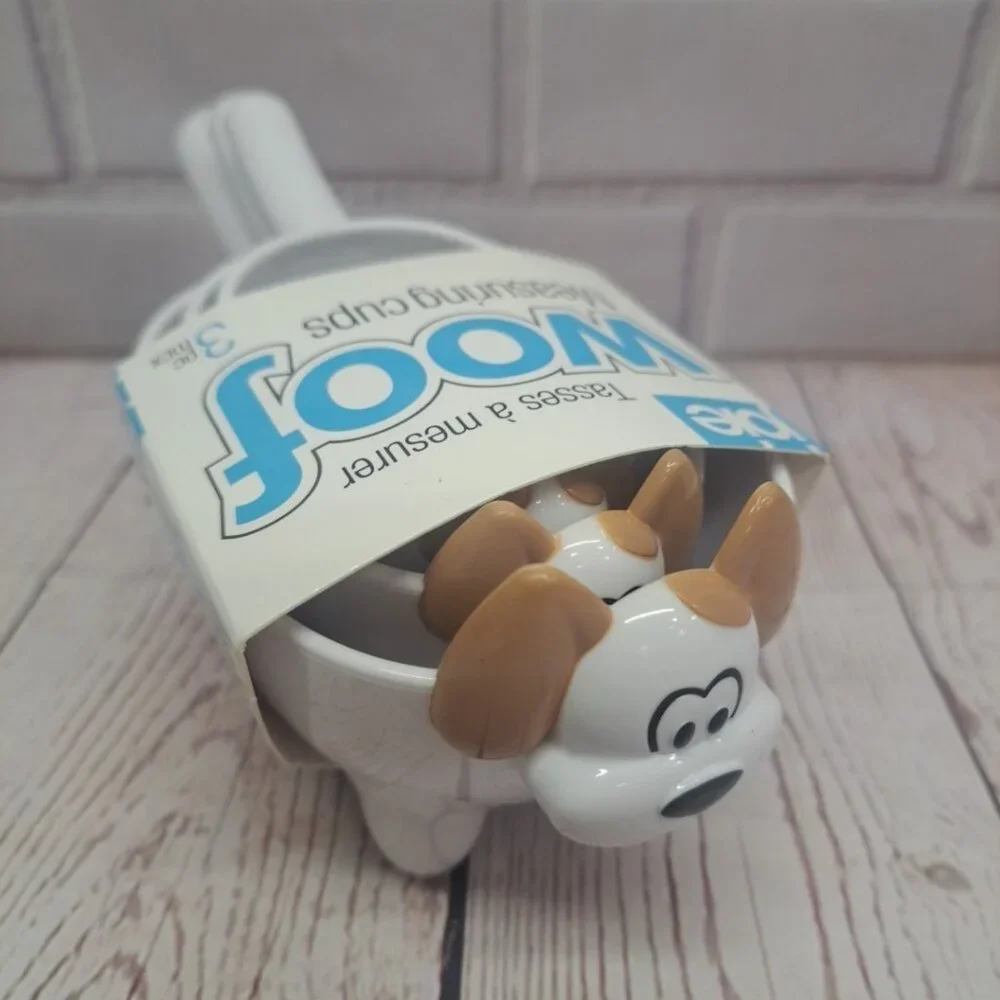 Dog Measuring Cups Stackable 3pc By JOIE NEW‎