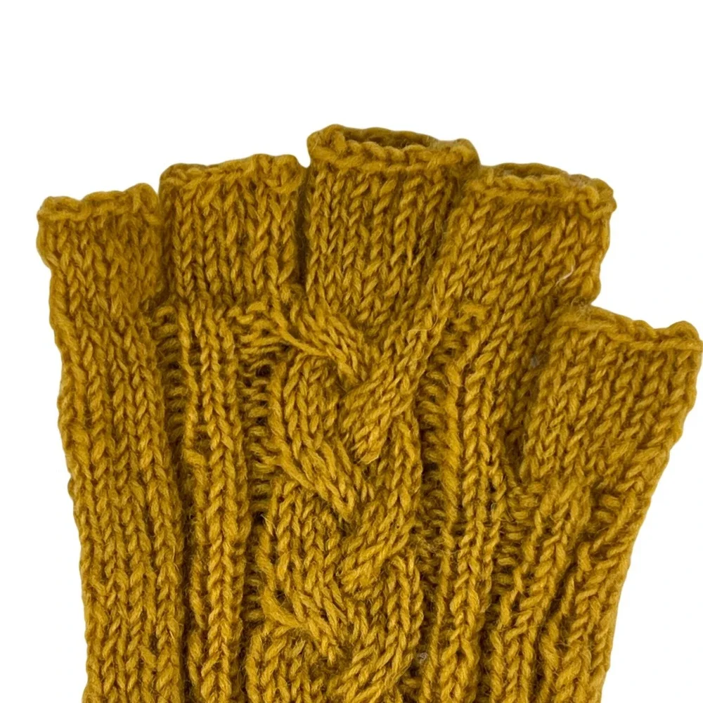 Handmade hand knit
