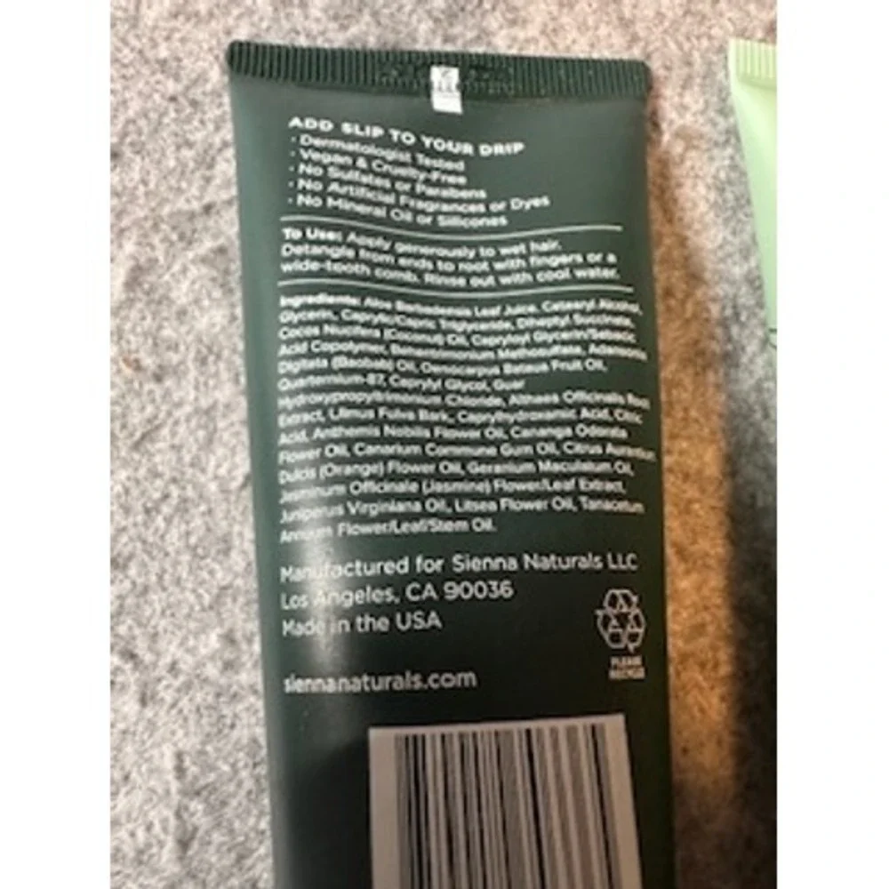 Sienna Naturals foam sulfates