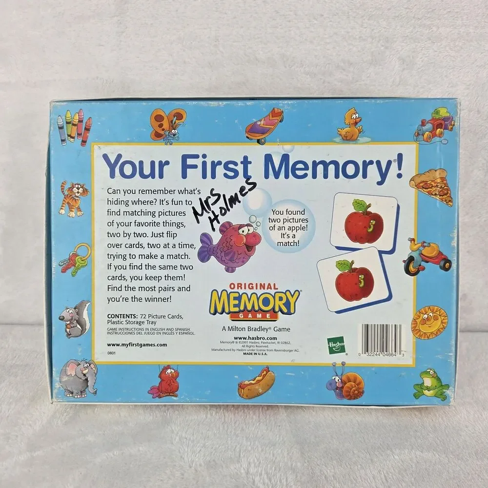 Milton Bradley vintage 2001