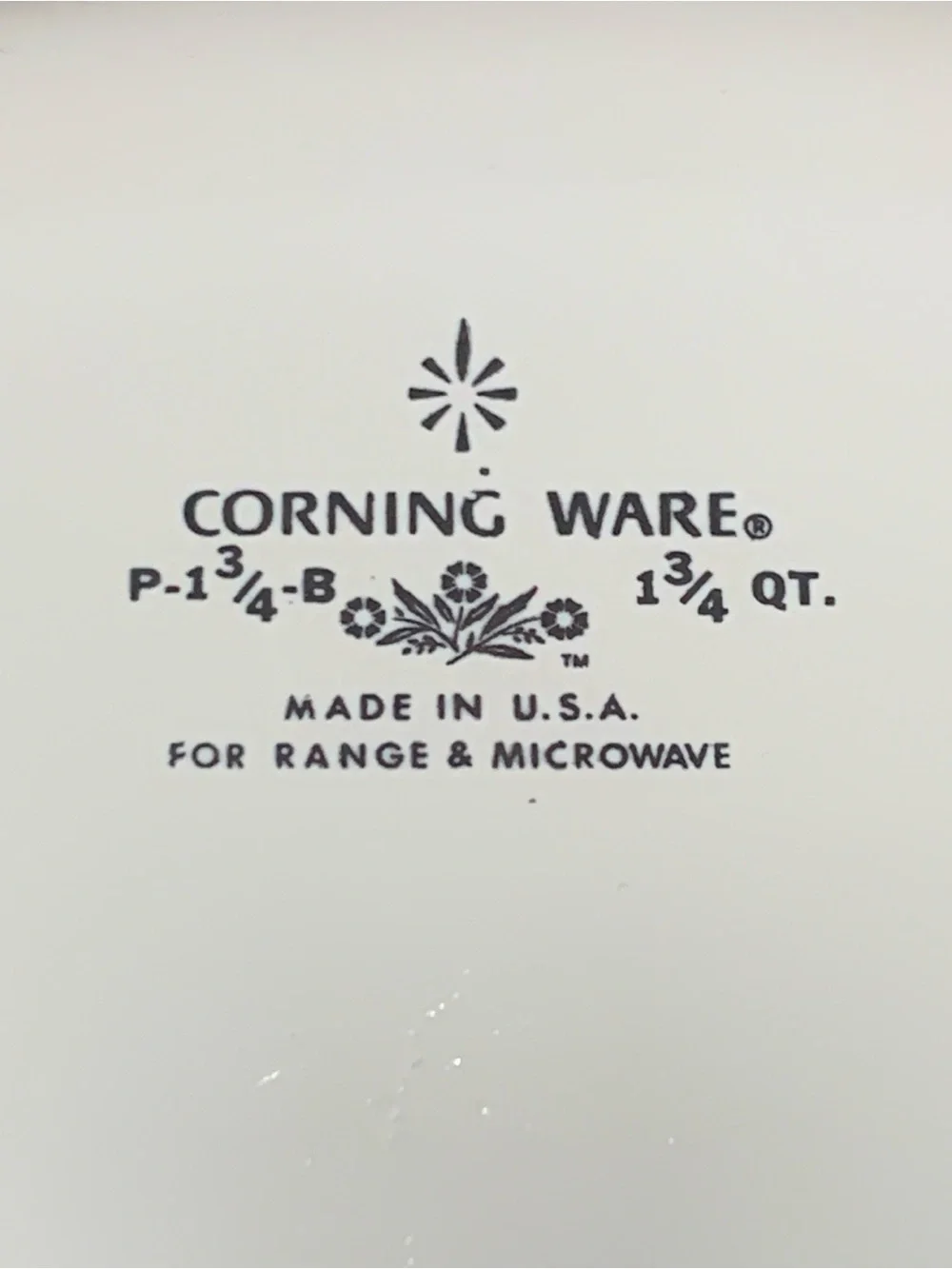 Corningware beautiful vintage