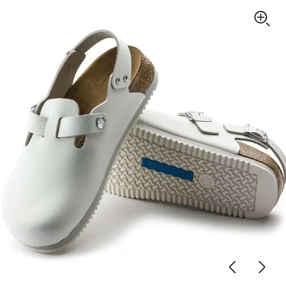 Birkenstock Tokio Super Grip Leather in White