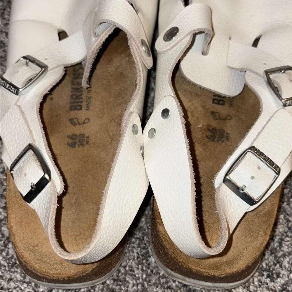 Birkenstock Tokio Super Grip Leather in White