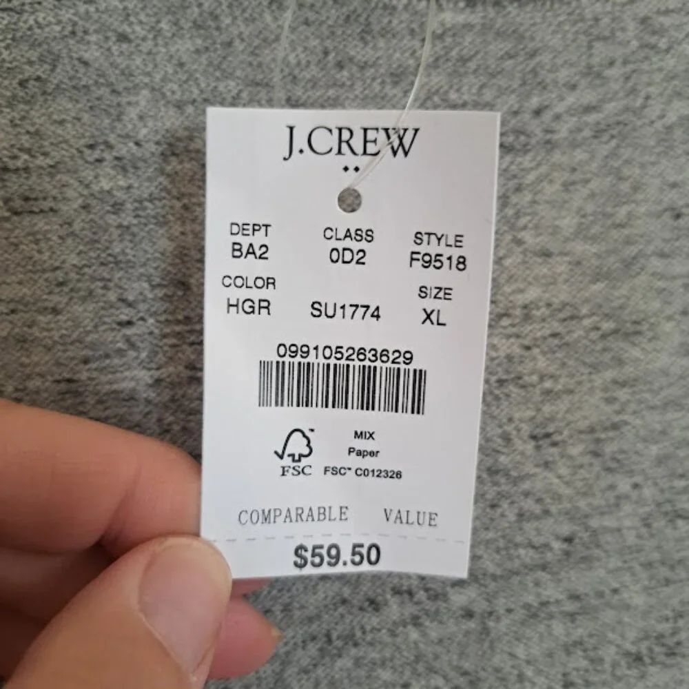 J. Crew new crew