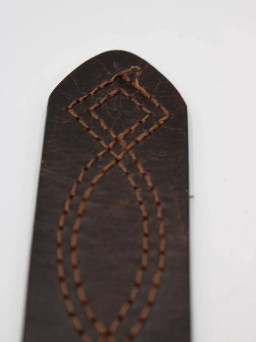 Wrangler brown leather