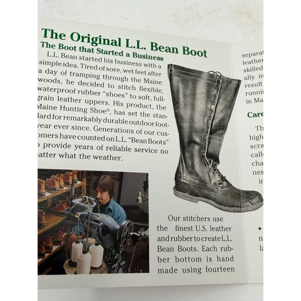 L.L. Bean vintage bean