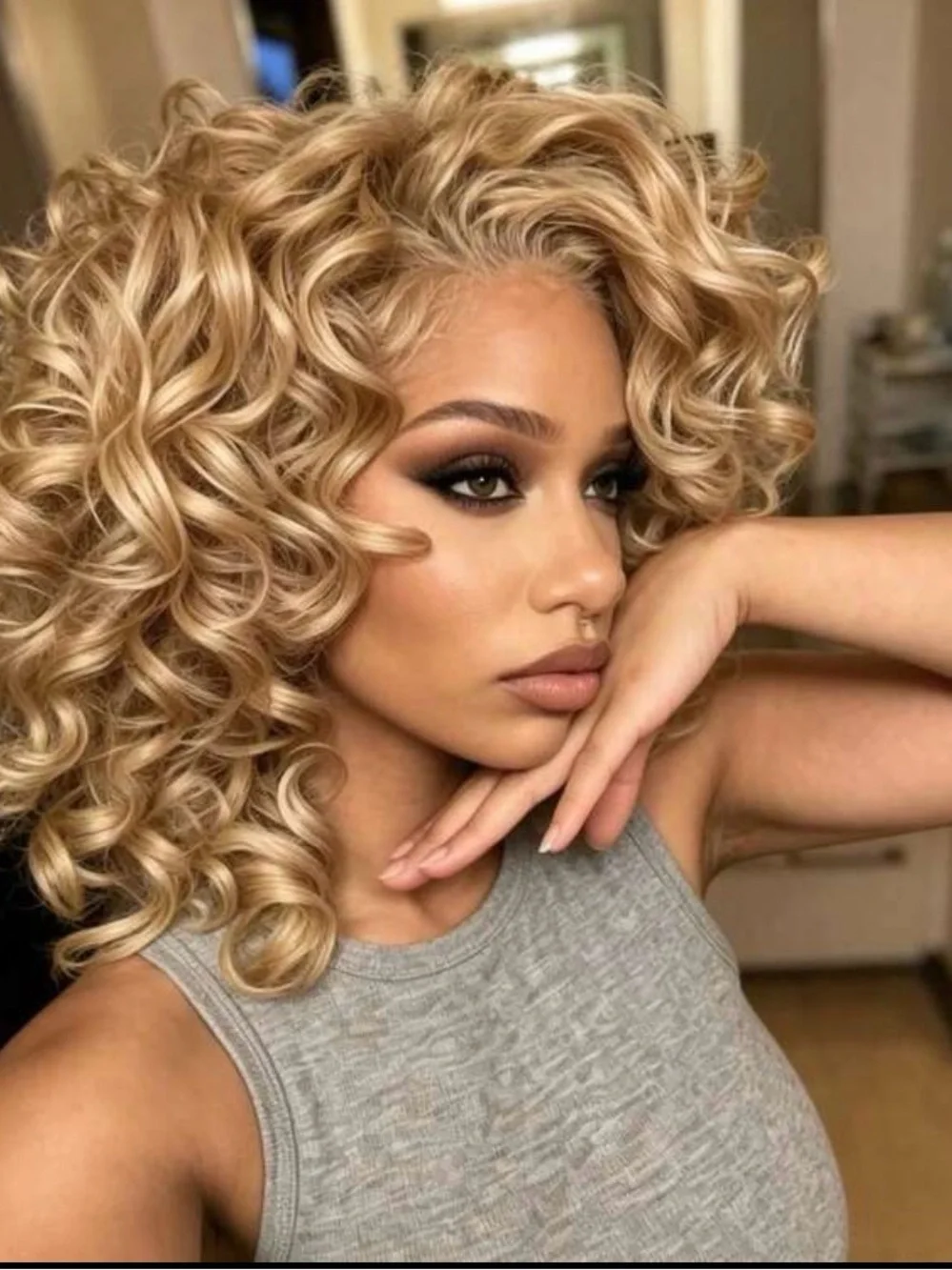N/A soft voluminous