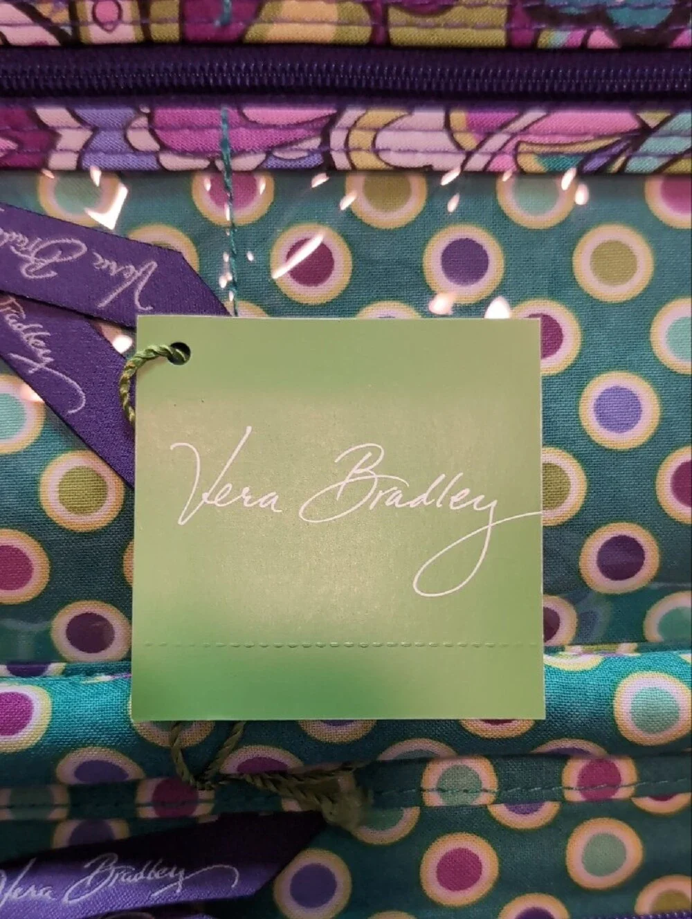 Vera Bradley compartments travel many