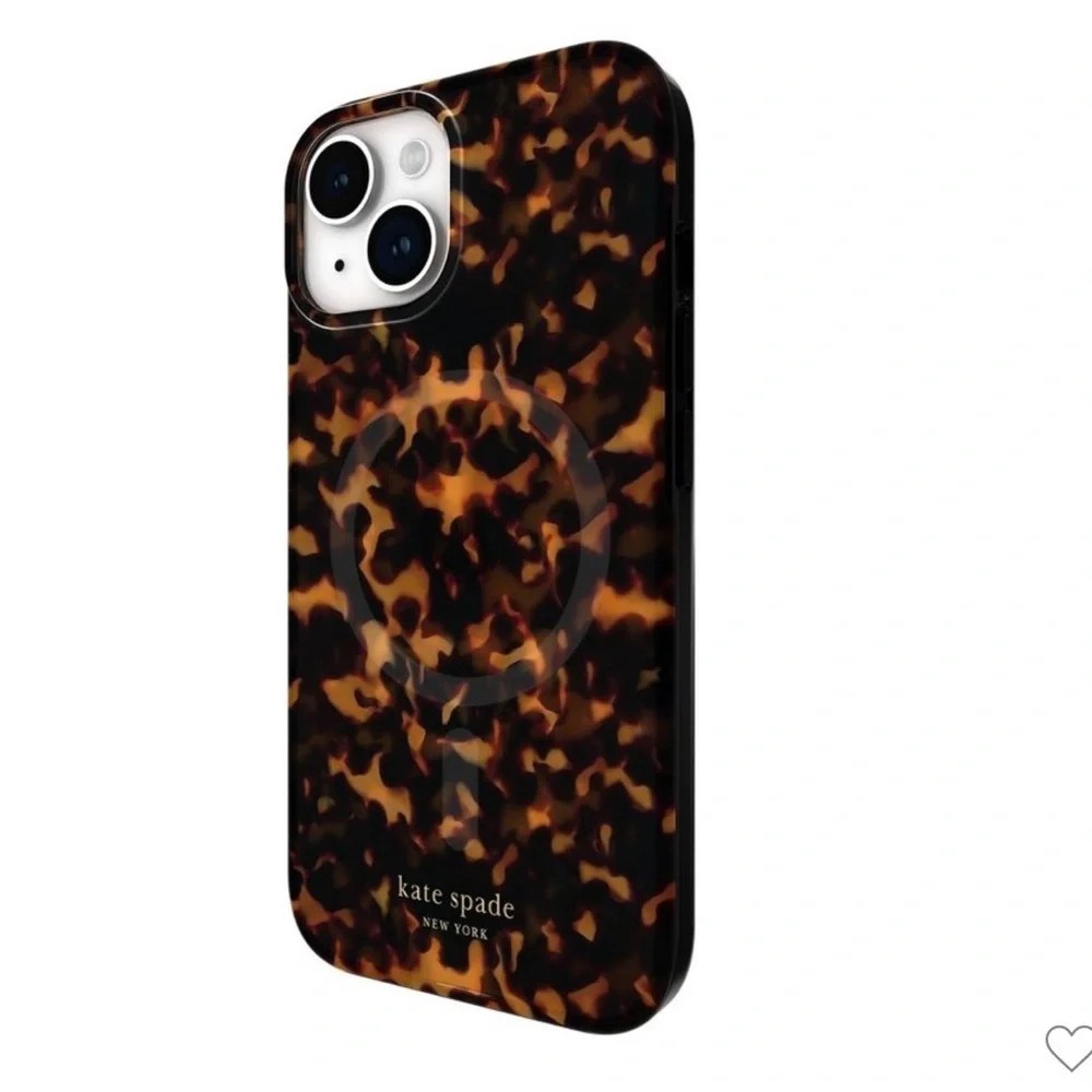 kate spade Tortoiseshell MagSafe Compatible Phone Case - Brown & Black