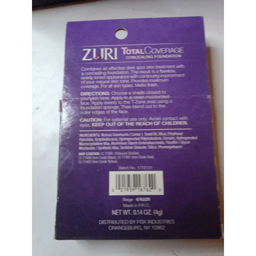 Zuri total coverage