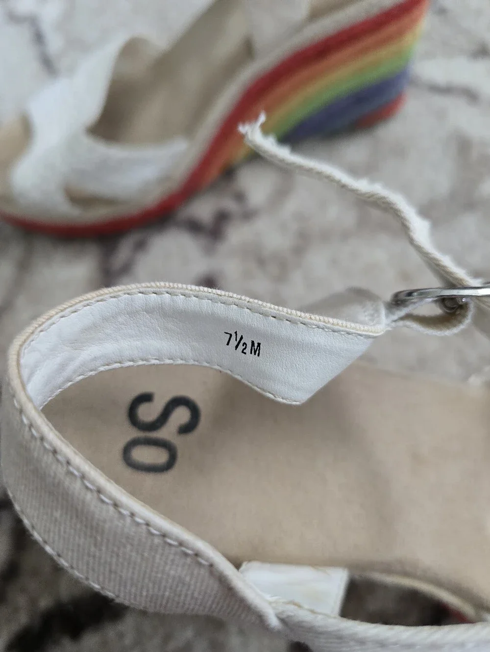 SO white woven