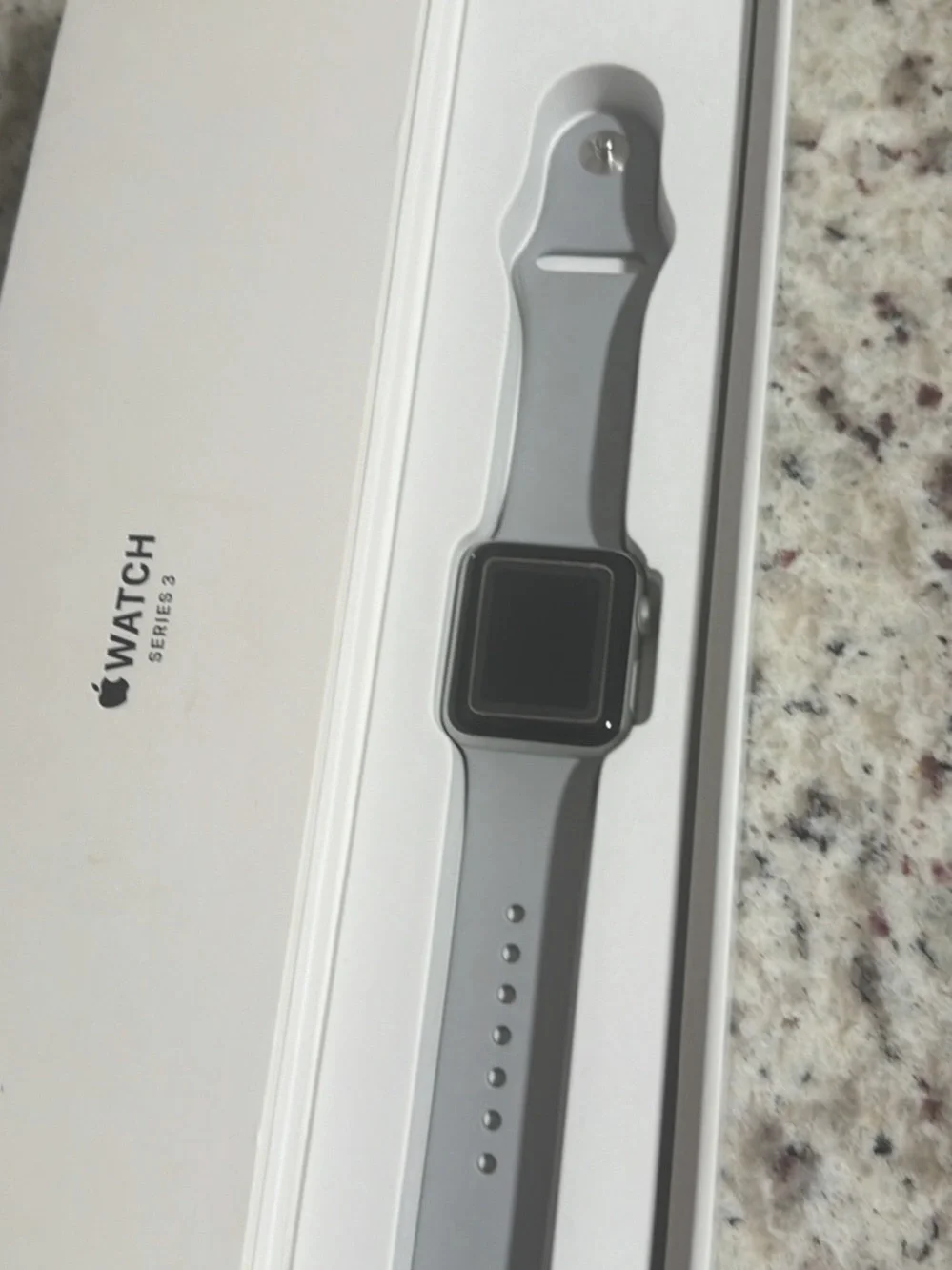 Series 3 Gray Sport Band - 38mm