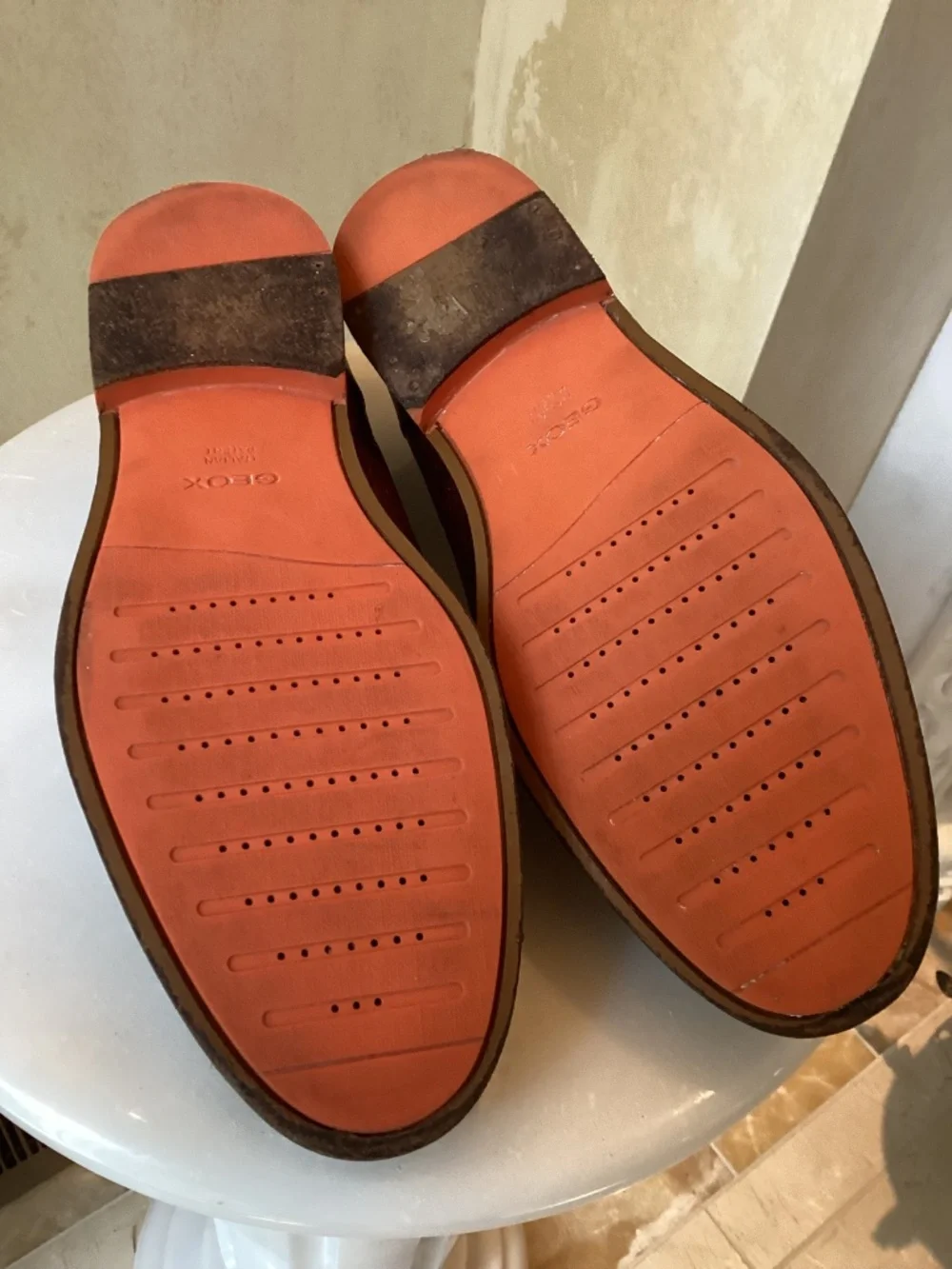 Geox cognac brown