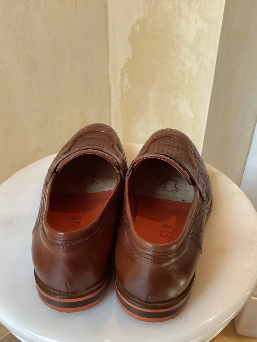 Geox cognac brown