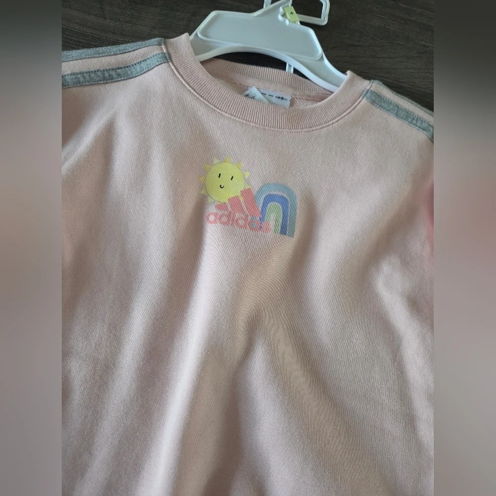 adidas cute pink