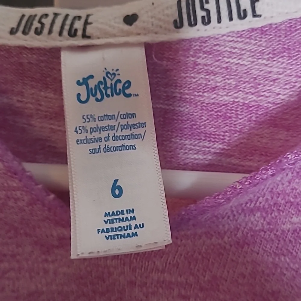 Justice glitter sparkly