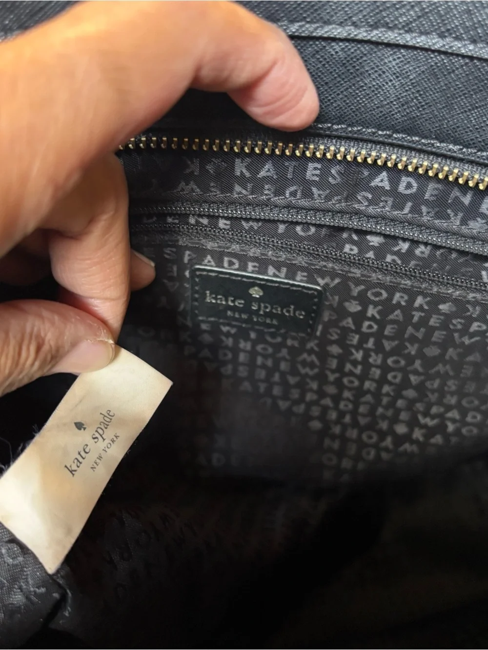 kate spade elegant black